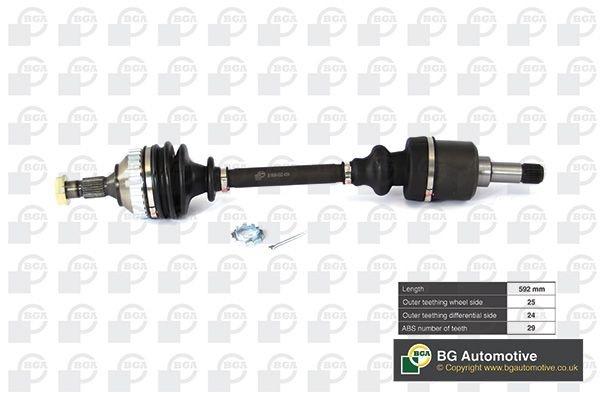 Wał napędowy BGA DS1414LA