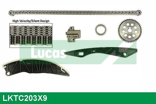 Zestaw łańcucha rozrządu LUCAS LKTC203X9