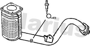 Katalizator KLARIUS 321569