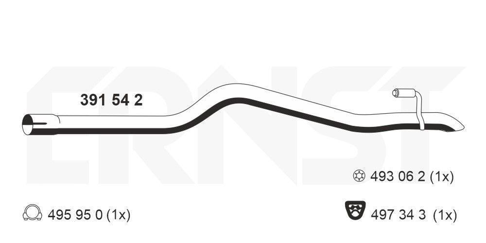 Racord evacuare ERNST 391542