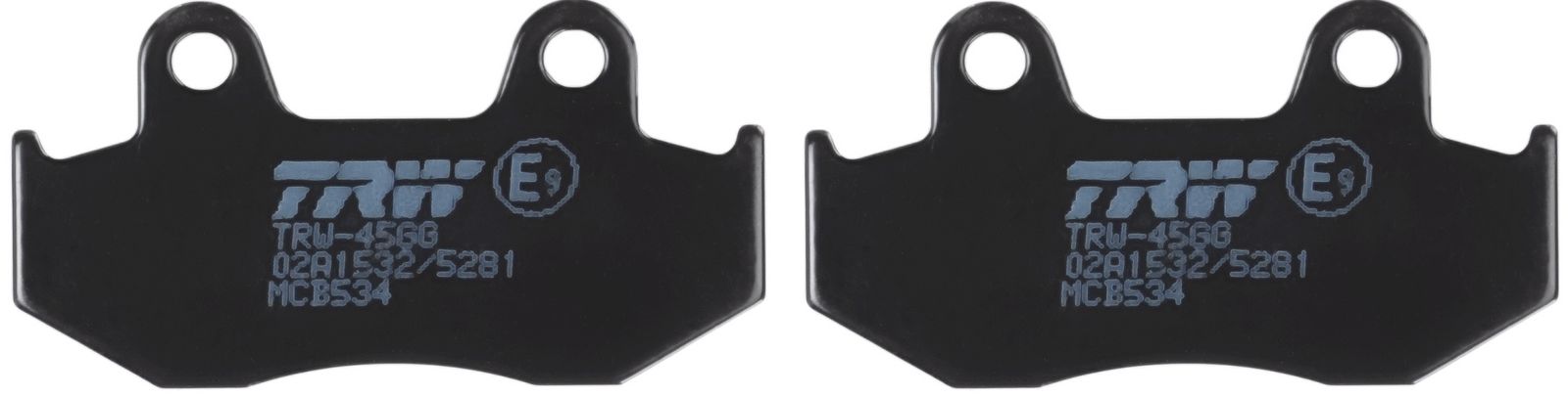 set placute frana,frana disc TRW Organic Allround MCB534