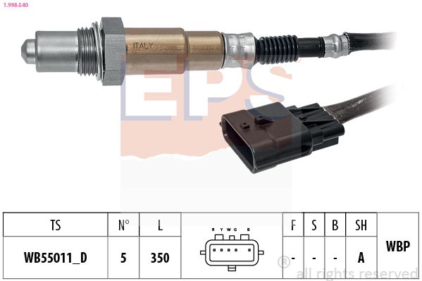 Sonda lambda EPS 1.998.540