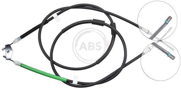 Tažné lanko, parkovací brzda A.B.S. K12405