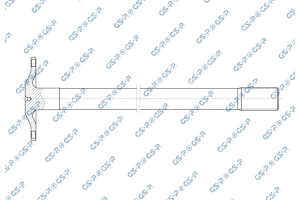 Wał napędowy GSP 298002