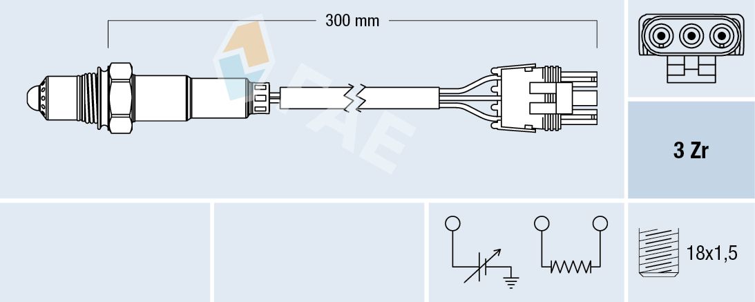 Sonda Lambda FAE 77116