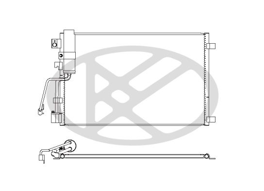 Condensator, climatizare KOYORAD CD020462