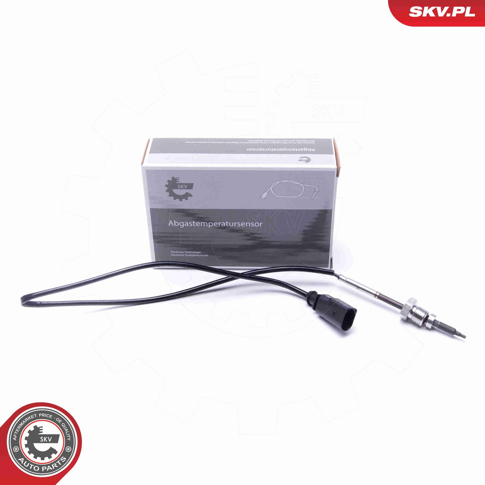 Датчик, температура выхлопных газов
