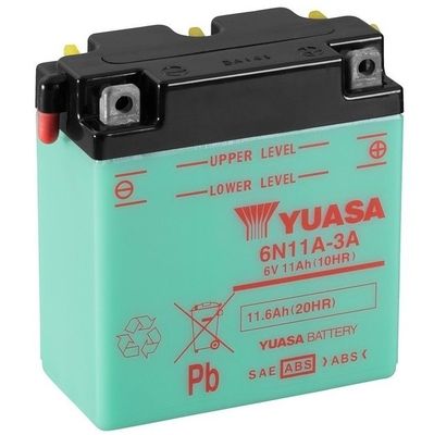 startovací baterie YUASA 6N11A-3A