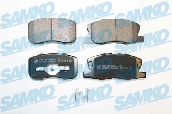 Sada brzdových destiček, kotoučová brzda SAMKO 5SP1733