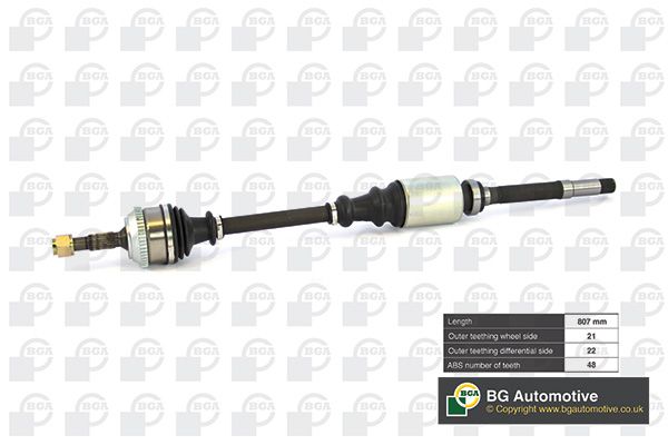 Wał napędowy BGA DS1416RA