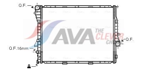 Радиатор, охлаждение двигателя