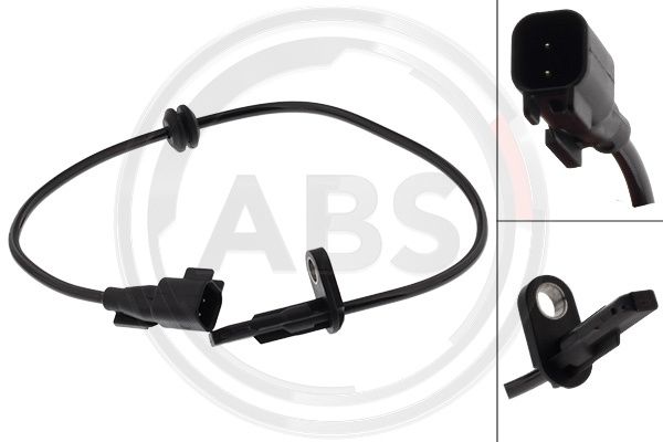 Датчик, частота вращения колеса