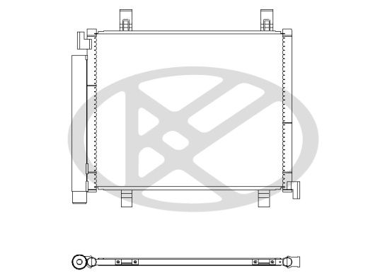 Condensator, climatizare KOYORAD CD451029