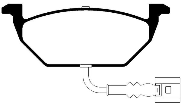 ABTEX - Front Brake Pad Set