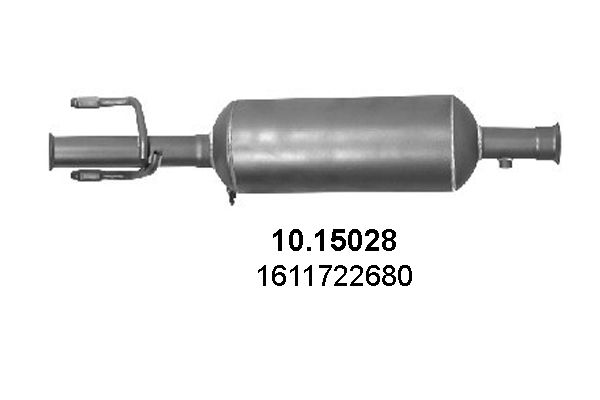Filtru funingine/particule, sist.de esapament ASSO 10.15028