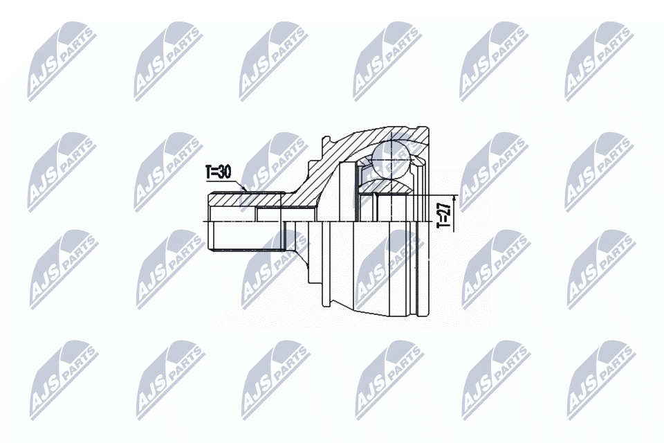 Zestaw przegubu, wał napędowy NTY NPZ-ME-029