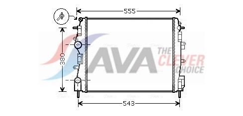 Radiateur, refroidissement du moteur