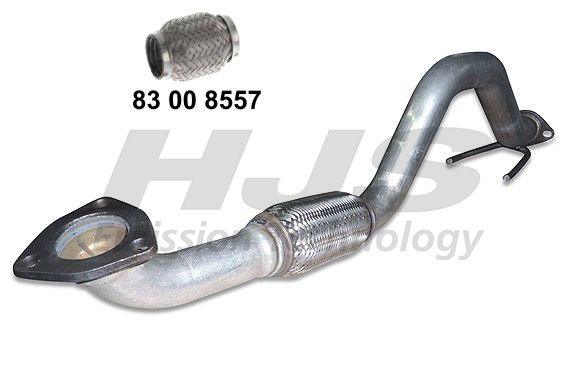 Rura wydechowa hjs 91 11 1622 HJS 1K0254304C