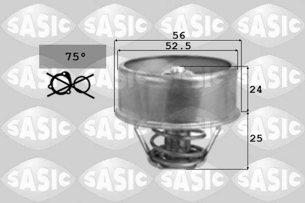 Termostat, środek chłodzący SASIC 3371261