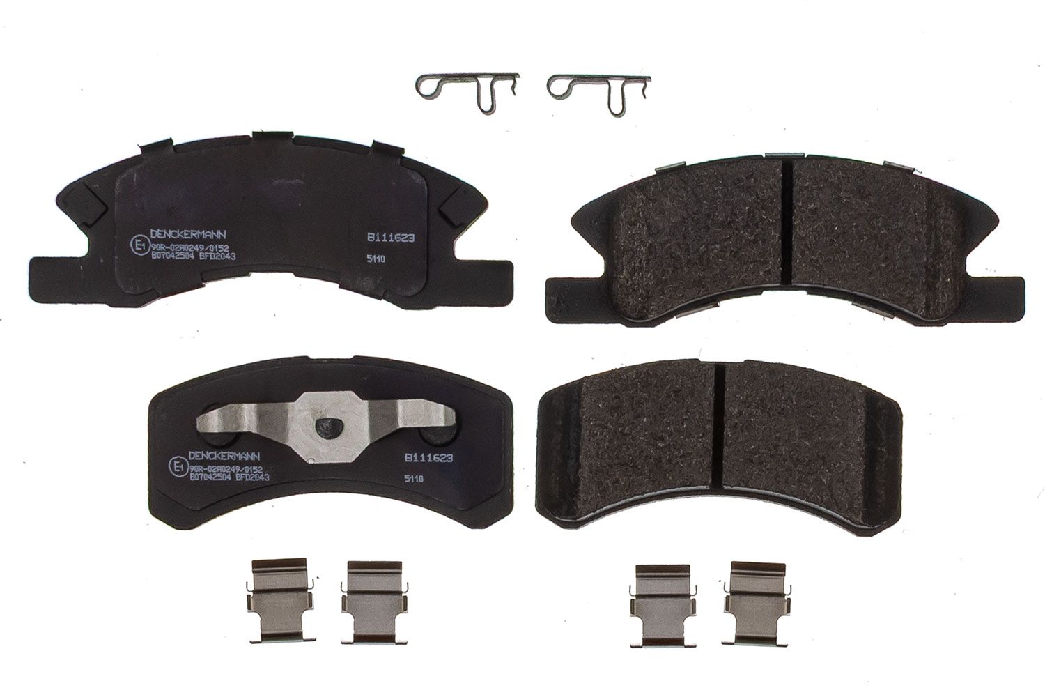 Комплект тормозных колодок, дисковый тормоз