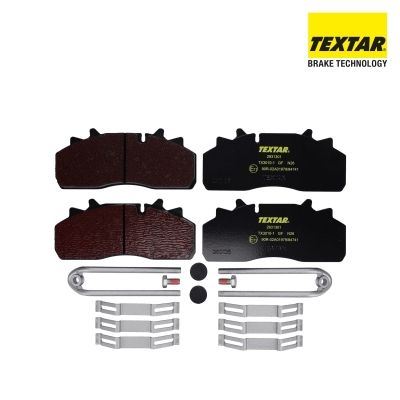 set placute frana,frana disc TEXTAR 2931301