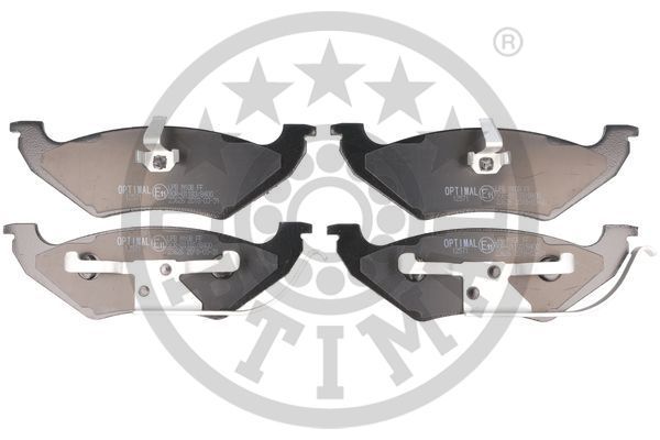 Zestaw klocków hamulcowych, hamulce tarczowe OPTIMAL BP-12571