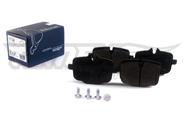 Levně Sada brzdových destiček, kotoučová brzda TOMEX Brakes 17-36