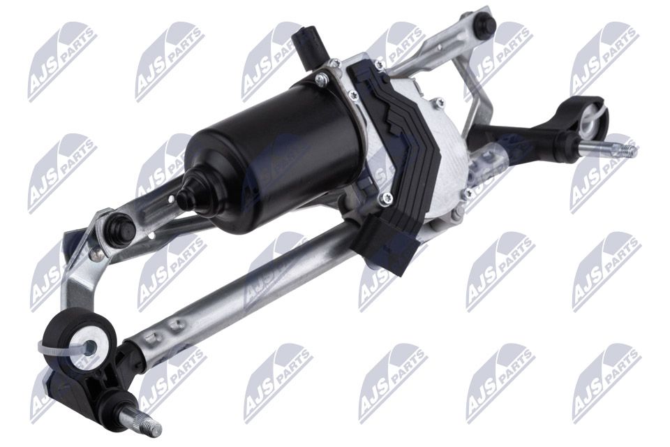 Stiklu tīrītāja sviru un stiepņu sistēma