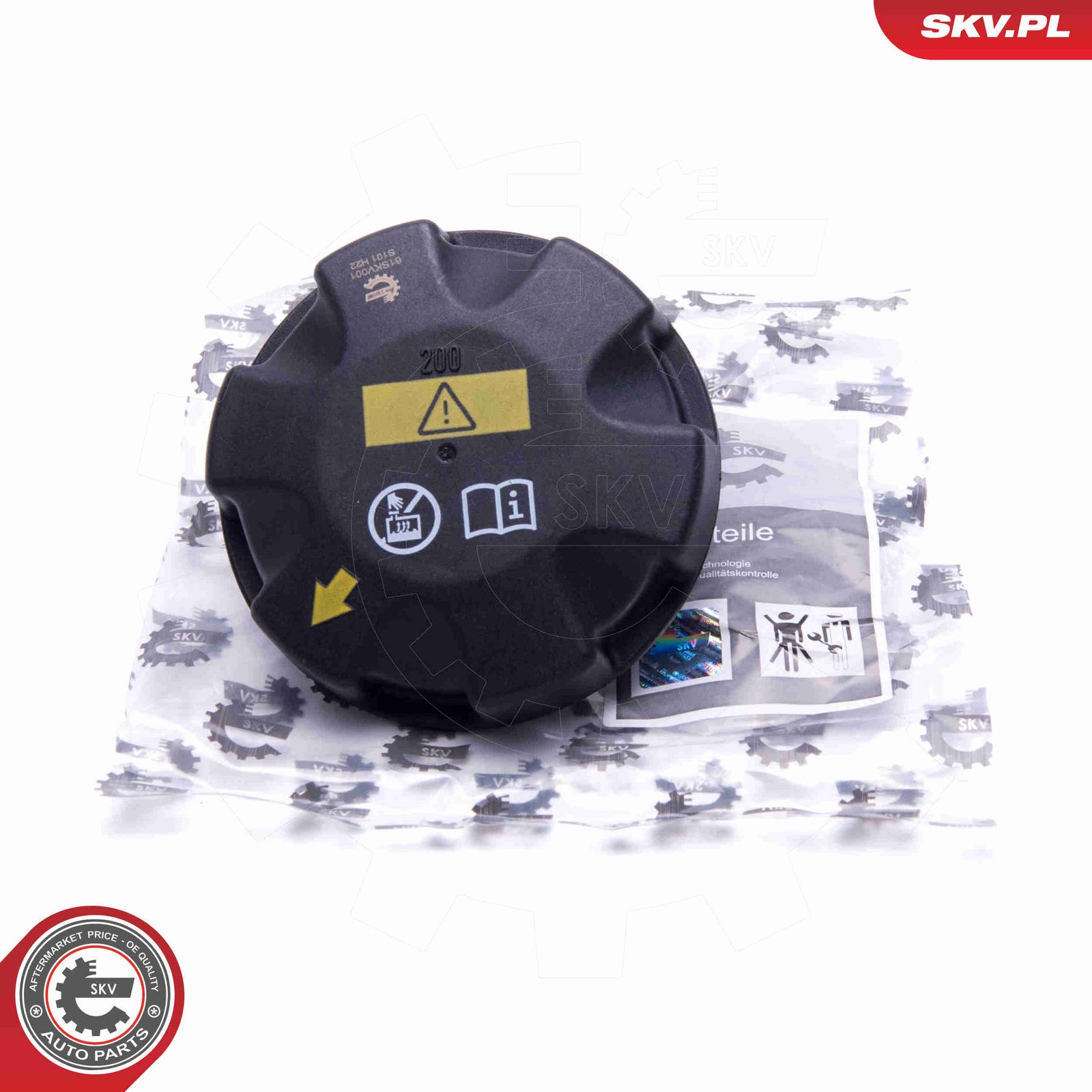 Крышка, резервуар охлаждающей жидкости