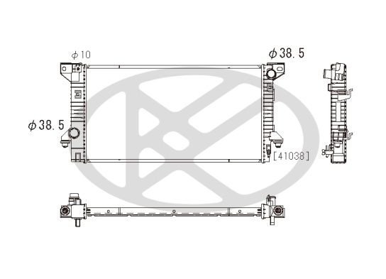 Radiator, racire motor KOYORAD PL322569R