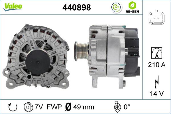 Alternator VALEO 440898