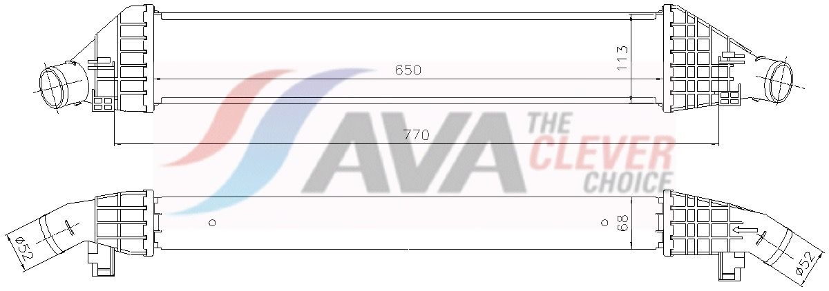 Kompressoriõhu radiaator