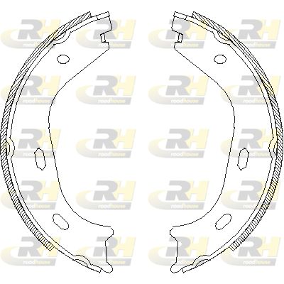 Szczęka hamulcowa, hamulec postojowy ROADHOUSE 4058.01