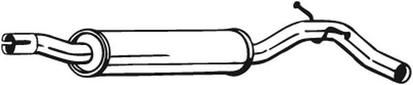 Tłumik środkowy BOSAL 220-009