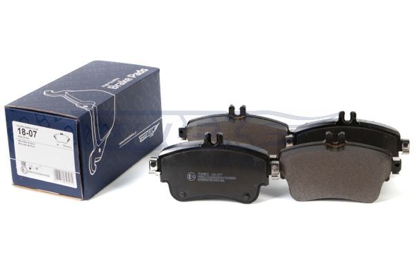 Levně Sada brzdových destiček, kotoučová brzda TOMEX Brakes 18-07
