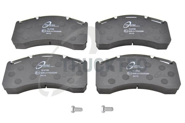 set placute frana,frana disc TRUCKTEC 03.35.038