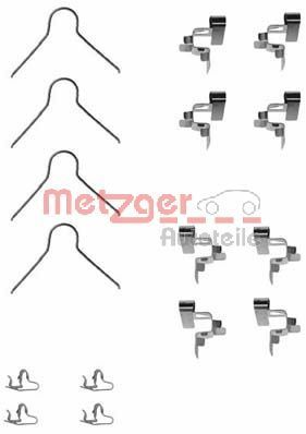 Set accesorii, placute frana METZGER 109-1030