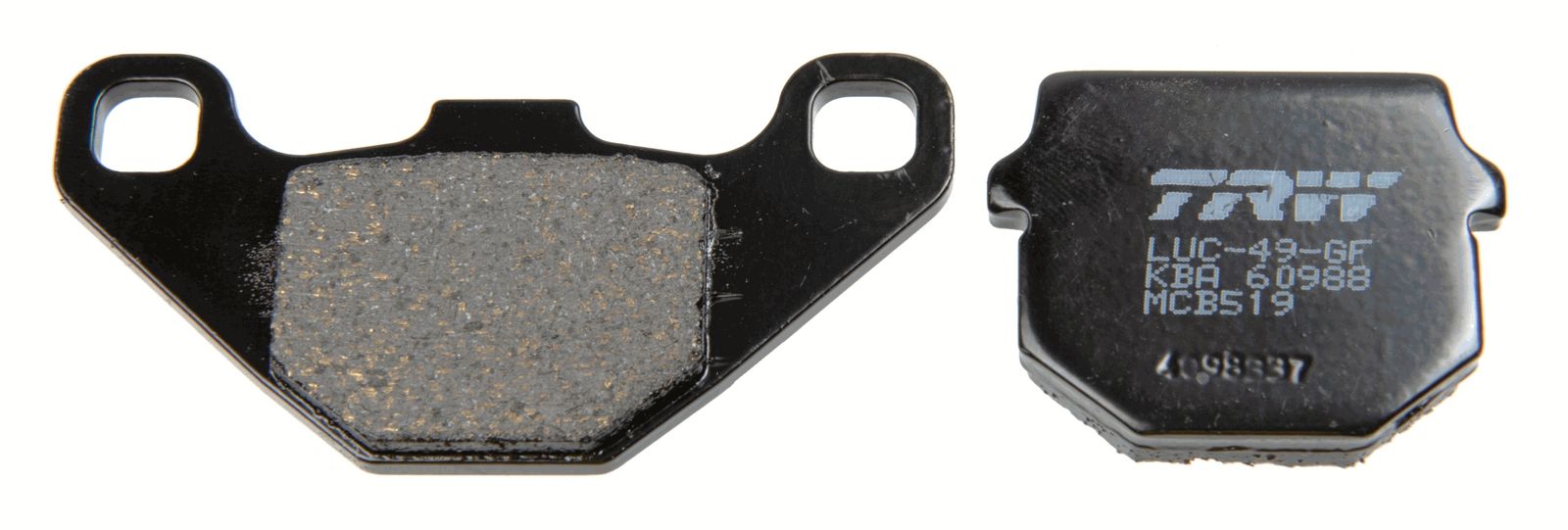 Zestaw klocków hamulcowych, hamulce tarczowe TRW MCB519