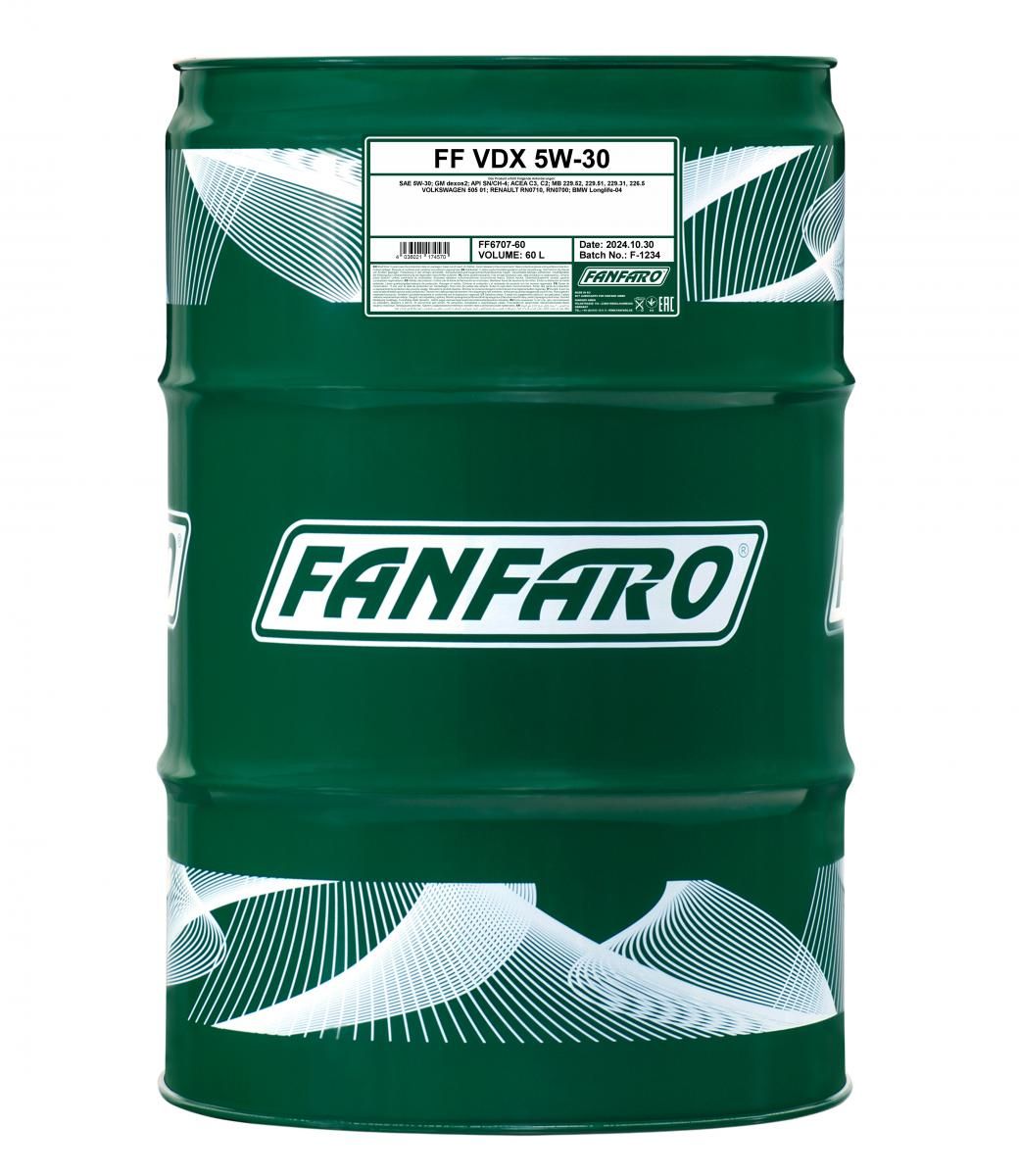 Motorový olej SCT - MANNOL FANFF6707-60