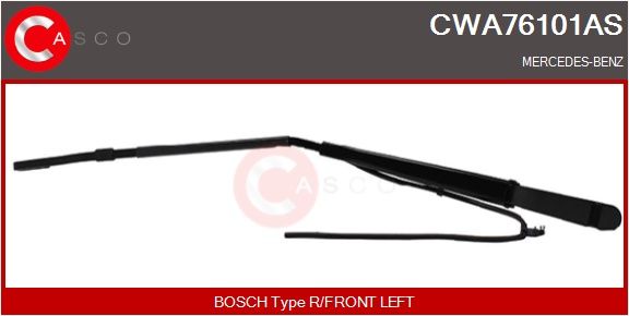 Levně Rameno stěrače, čistění skel CASCO CWA76101AS