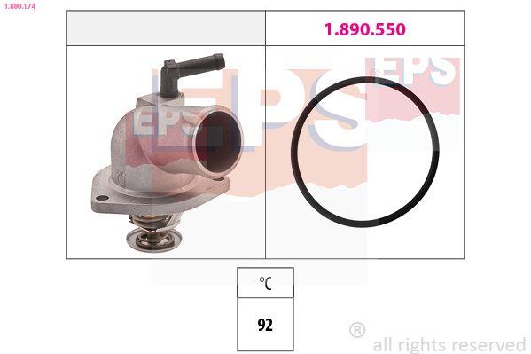 Levně Termostat, chladivo EPS 1.880.174