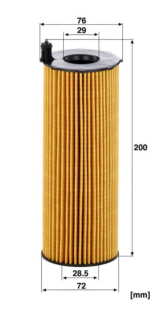 Levně Olejový filtr MANN-FILTER HU 7016 x