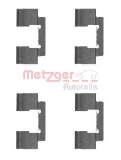 Set accesorii, placute frana METZGER 109-1732