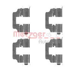 Set accesorii, placute frana METZGER 109-1750