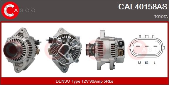 Levně generátor CASCO CAL40158AS
