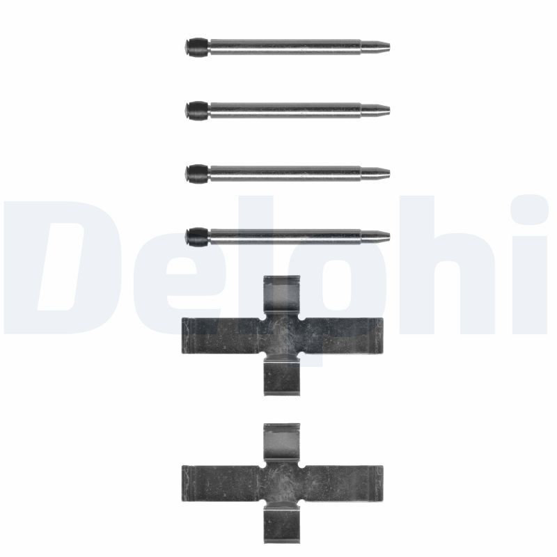 Zestaw akcesoriów, klocki hamulcowe DELPHI LX0026