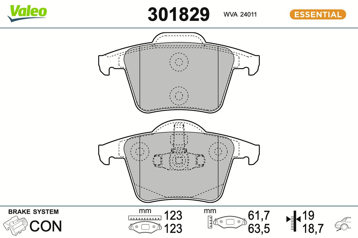 Piduriklotsi komplekt,ketaspidur