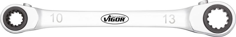 Ráčna-dvojitý očkový klíč VIGOR V3607