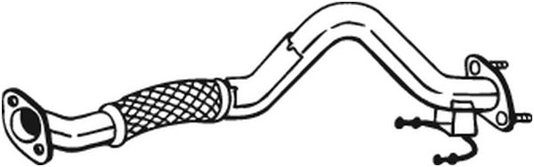 Rura wydechowa KLOKKERHOLM 1K0254305K