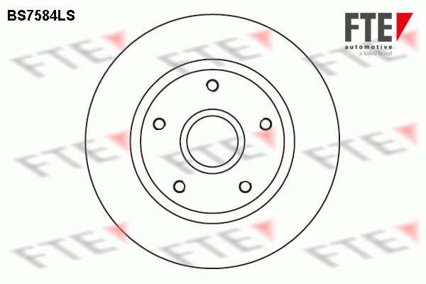 Tarcza hamulcowa FTE 9071403